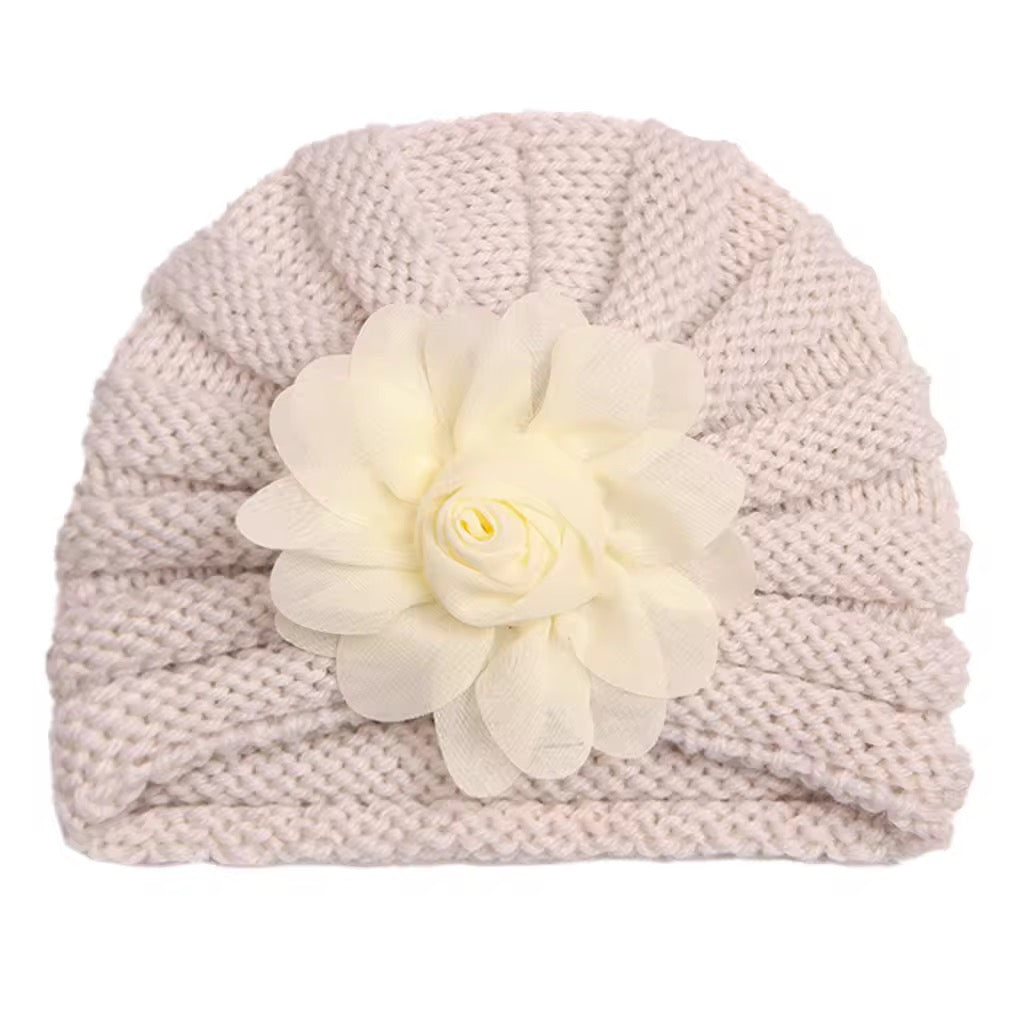 white wool cap 0-1 year