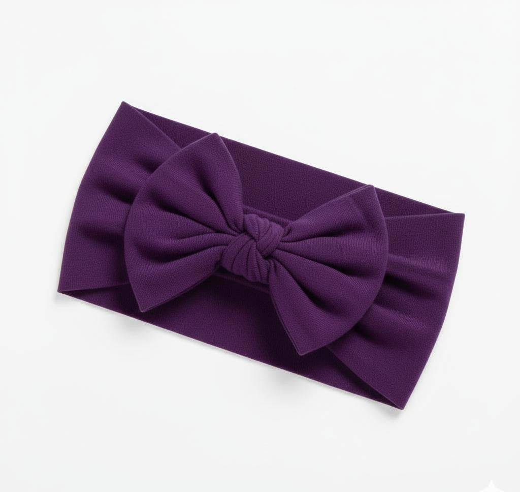 grape nylon soft headband