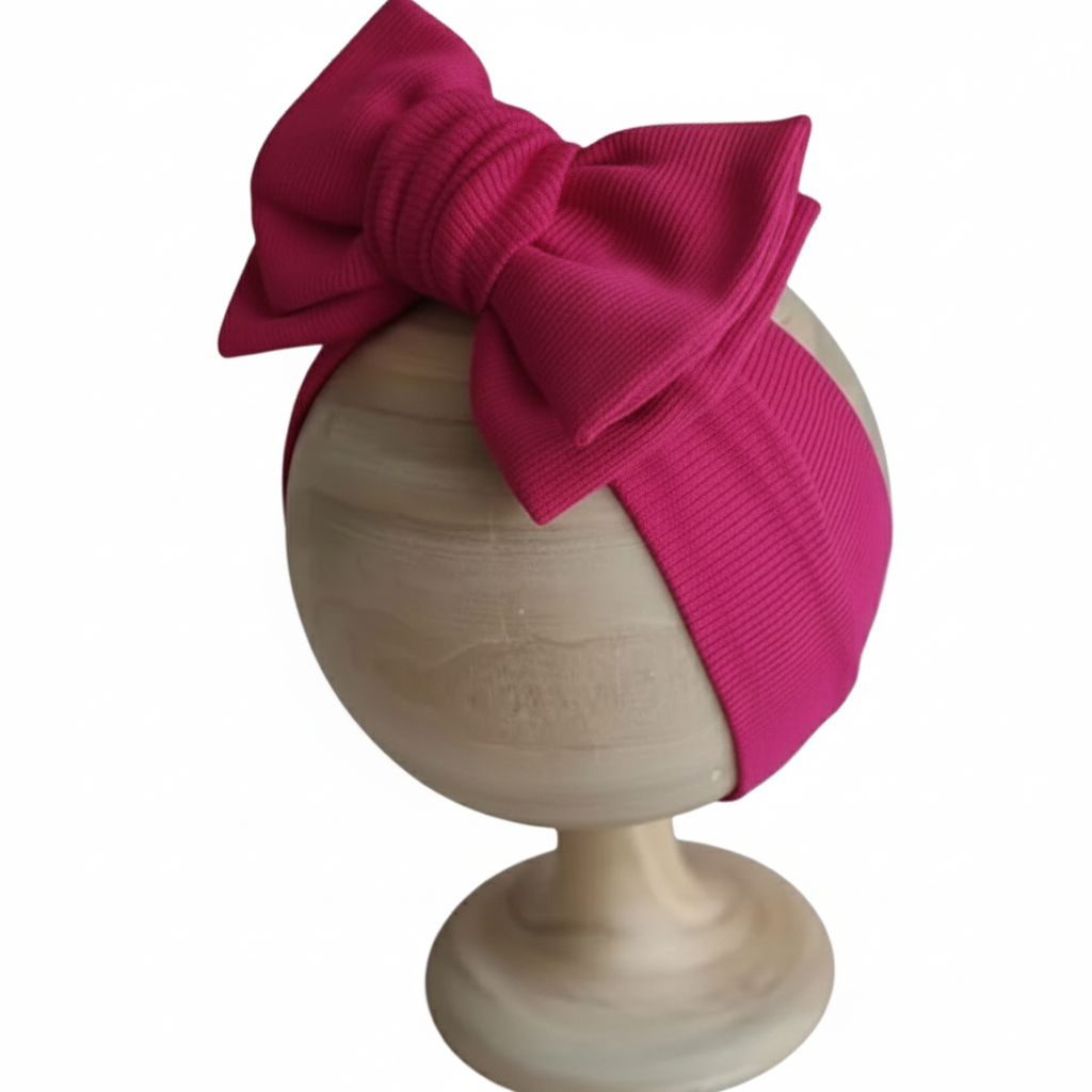 ribbed jersy larger bow