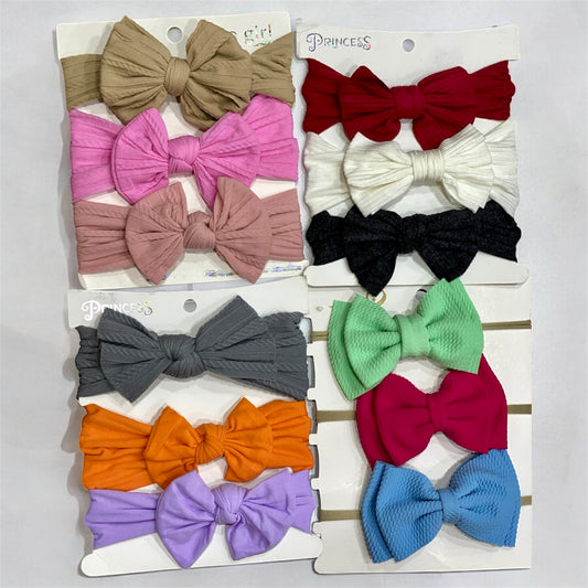 My first 12 bow headbands set
