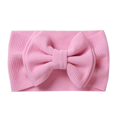 Textured double bow headband