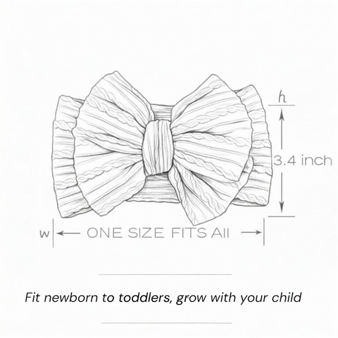 maroon double bow knitted headband