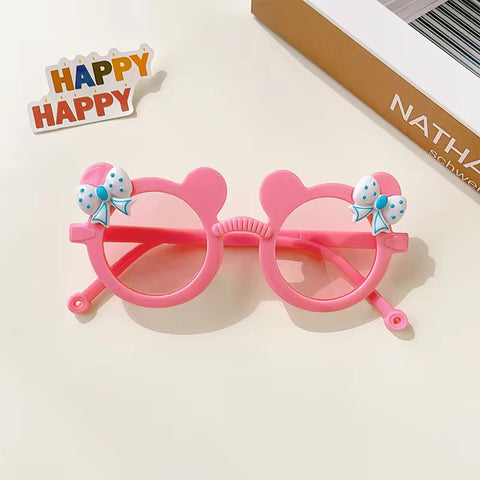 cute bear sunglasses  pink