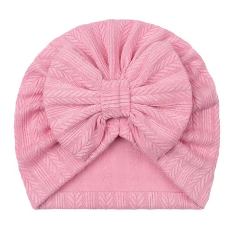 pink bow cap