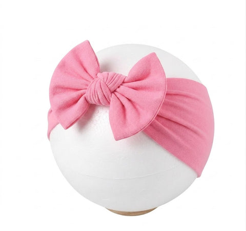 pink soft nylon headband