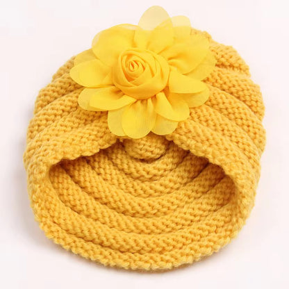 mustard wool cap