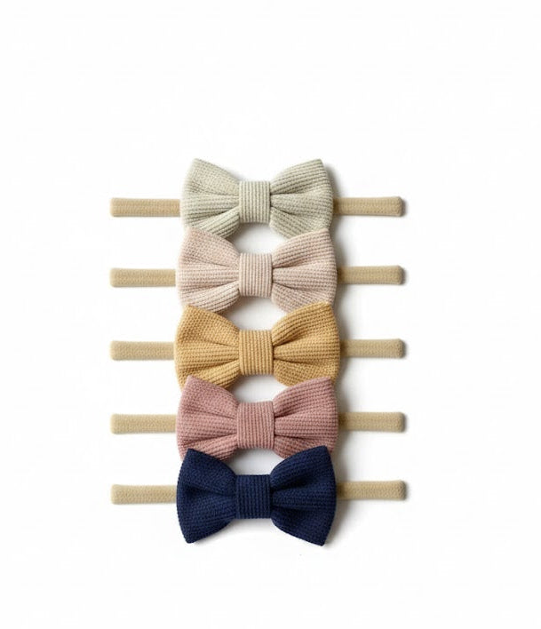 set of 5 cute mini bows
