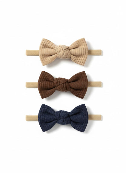 set of 3 cute mini bows