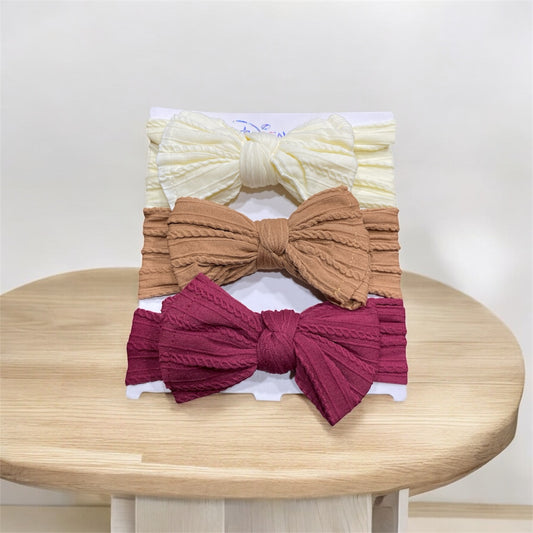 11.11 DEAL (My first 9 bow headbands)