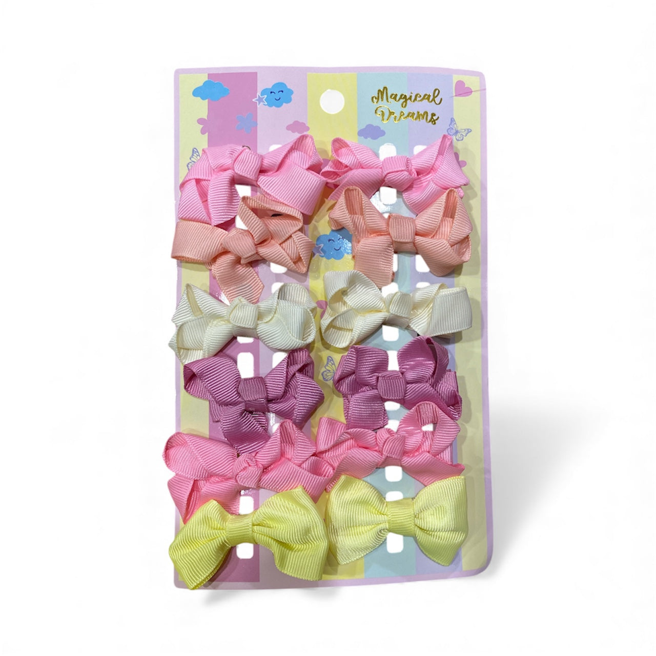 My first bow clips set