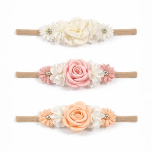 cute flower party wear headbands