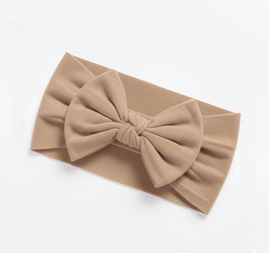 Skin nylon bow headband